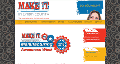 Desktop Screenshot of makeitinunioncounty.com